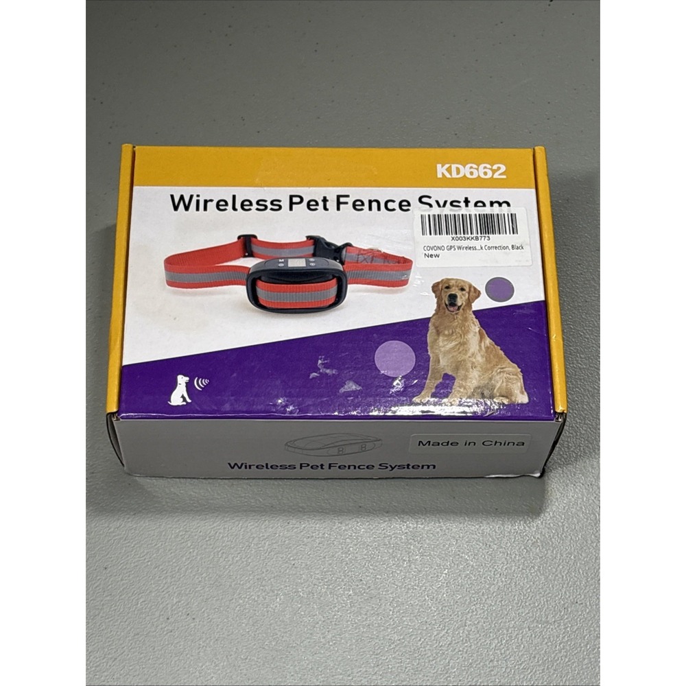COVONO GPS Wireless Pet Fence System KD662 Dog Training